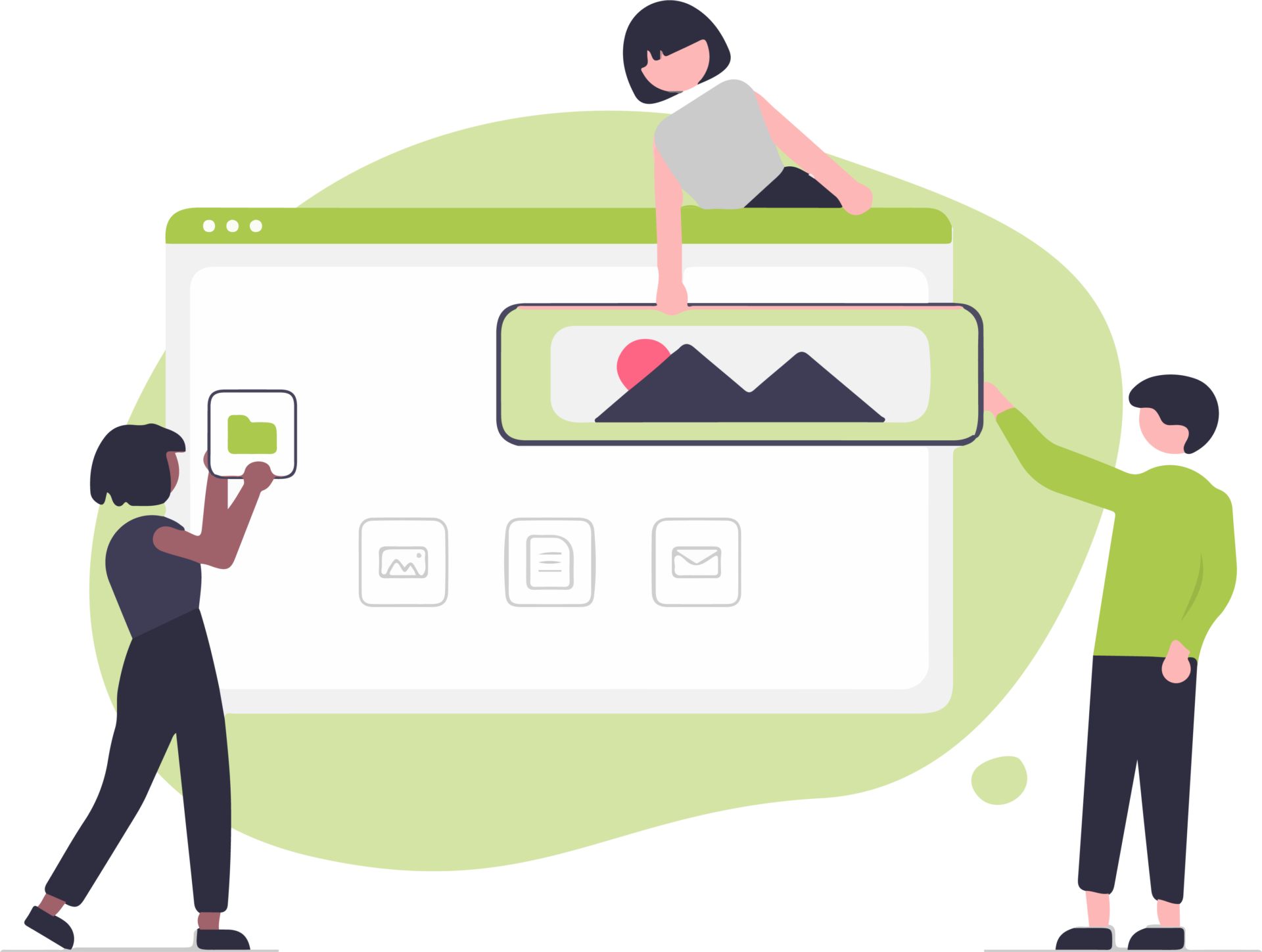 illu_plugin illustration les avantages de wordpress