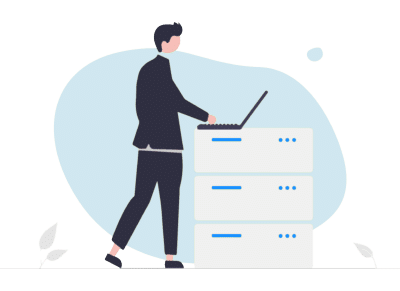 Illustration hebergement de site web